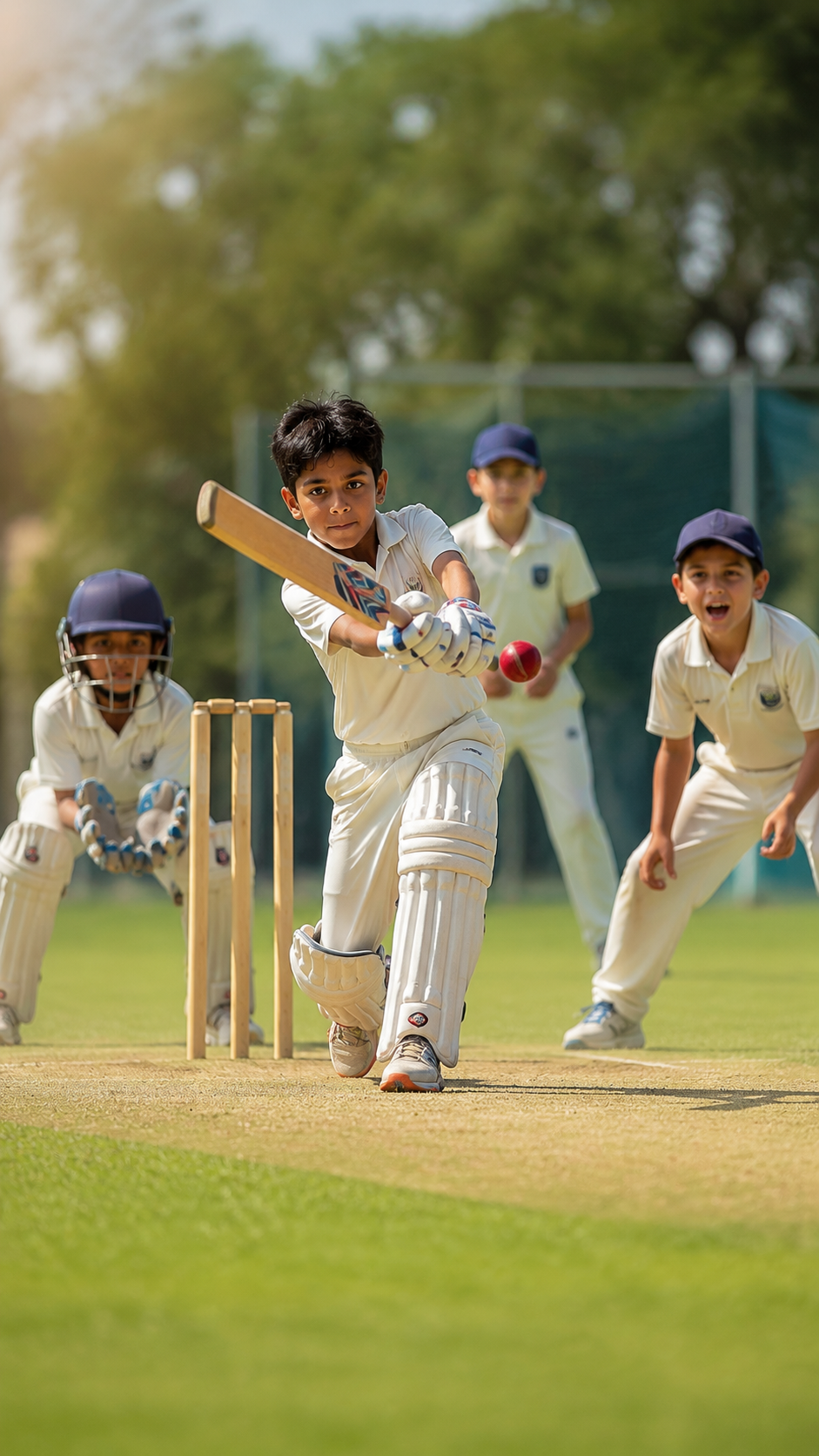 Young athletes training at Kriya Sports Academy