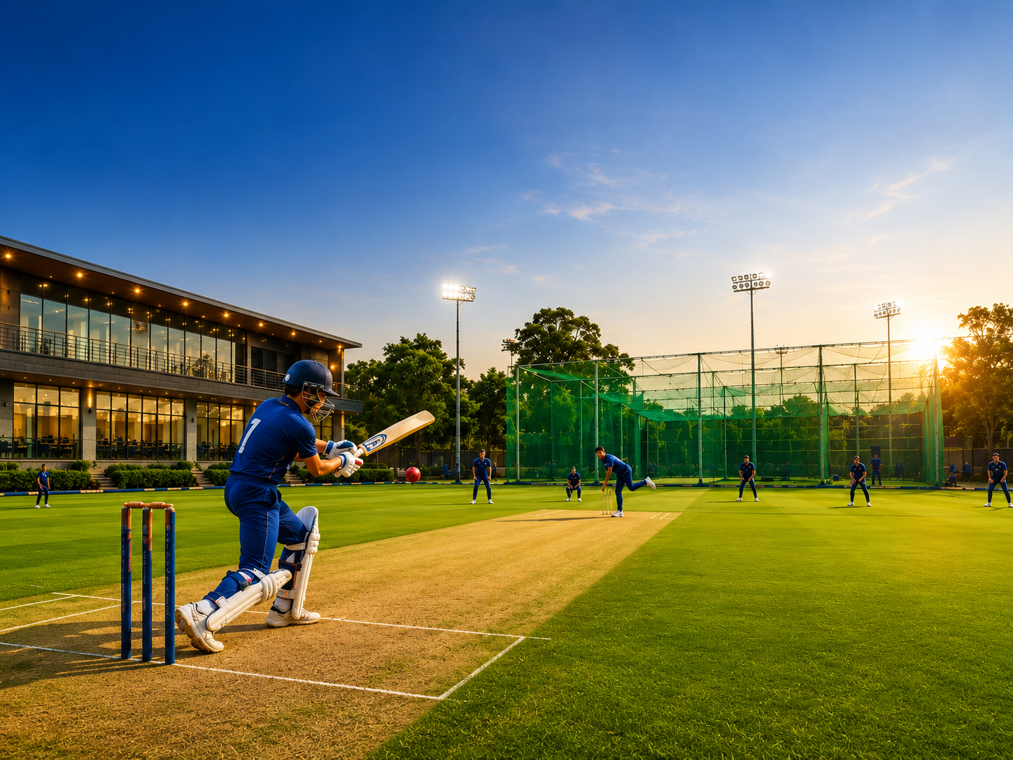 Cricket at Kriya Sports Academy