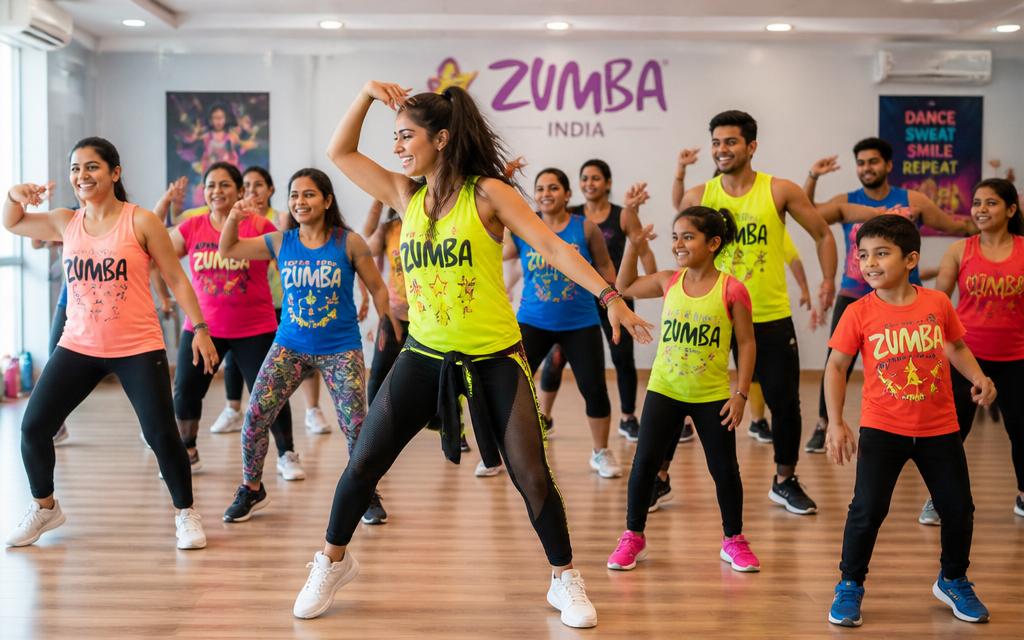 Zumba Class at Kriya Sports Academy