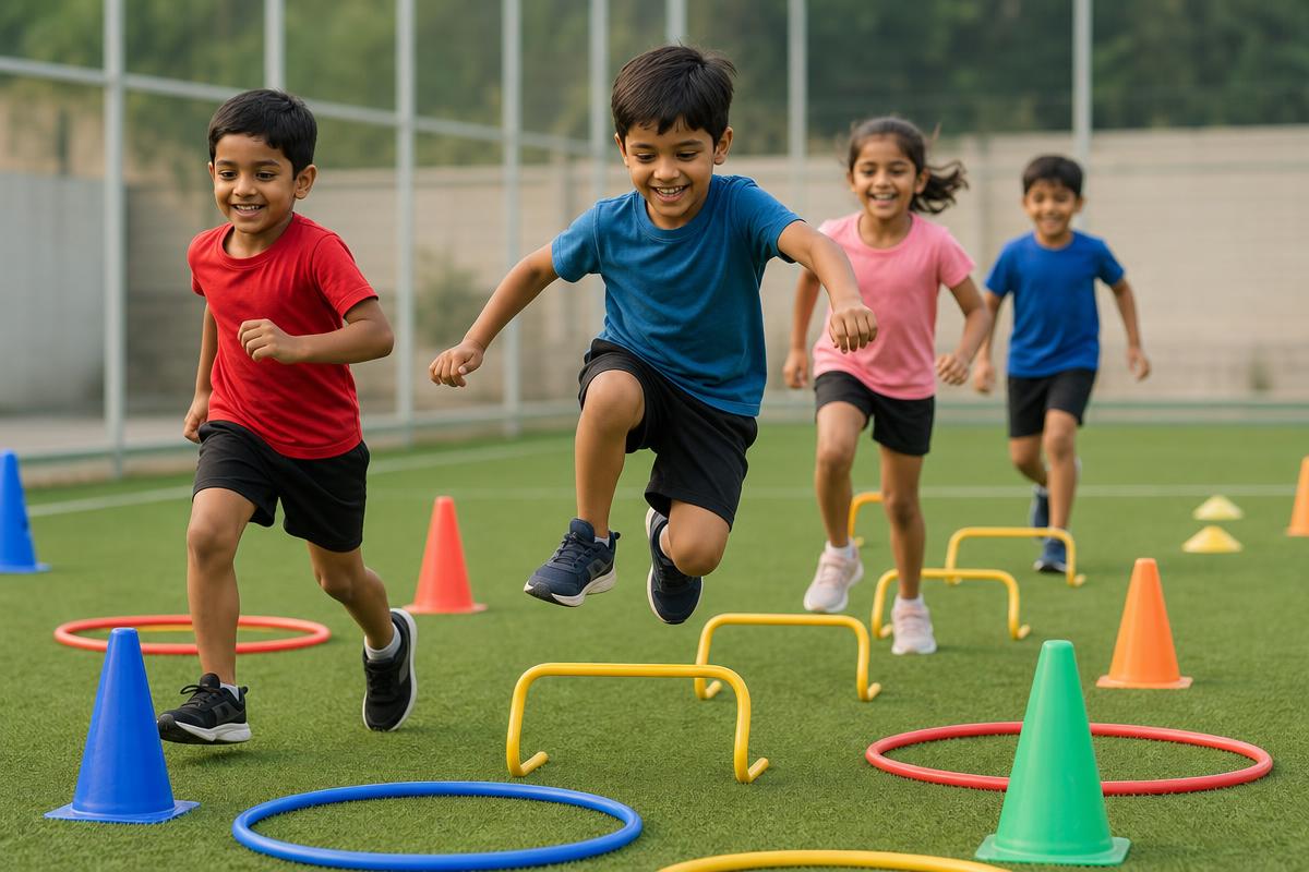 Kids Fun Activity at Kriya Sports Academy